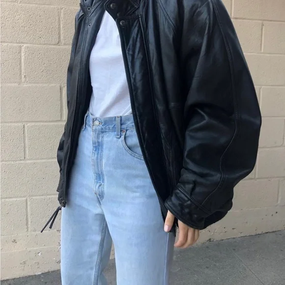 Authentic leather jacket - Picture 2 of 4